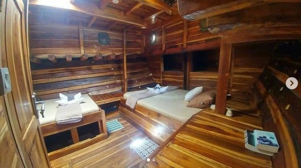 Cabin Kapal Lalunia Liveaboard Komodo Labuan Bajo