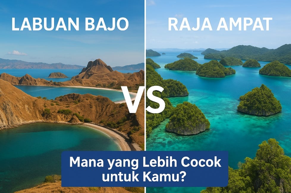 Labuan Bajo vs Raja Ampat